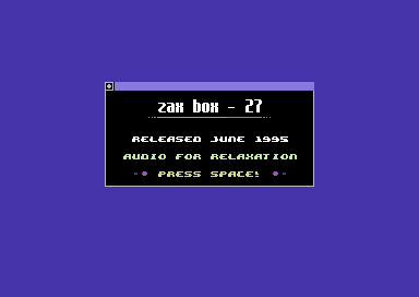 Zax Box 27